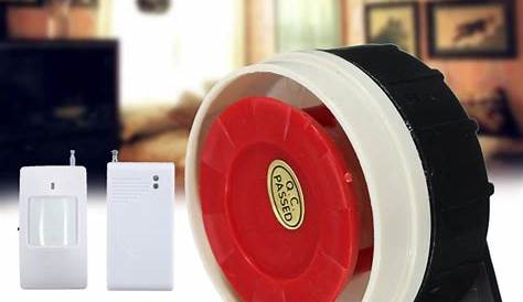 home alarm system with siren