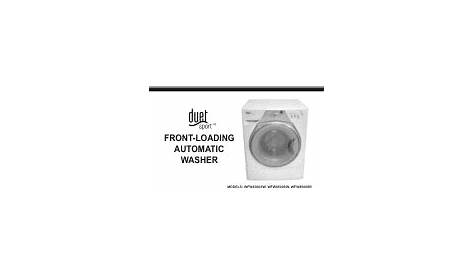 Kenmore Elite Washer User Manual : Sears Kenmore He3 He3t Washer