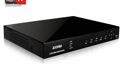 ZOSI 8 Channel H.264 960H CCTV DVR Real time Recording Free DDNS P2P