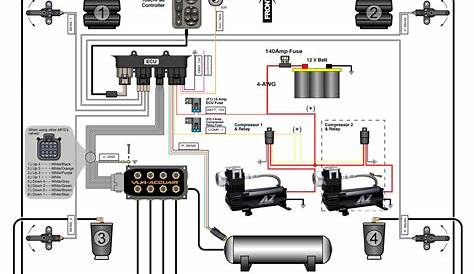 air compressor electrical diagram
