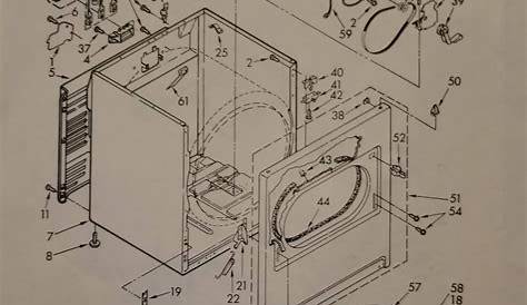 Find Your Manuals Here...: Kenmore Electric Dryer Parts List (110.