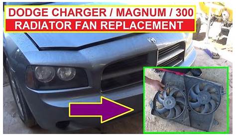 dodge charger radiator fan