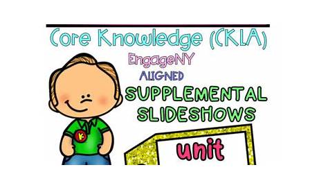 Kindergarten | Core Knowledge | Skills Slideshows UNIT 8 (EngageNY/CKLA