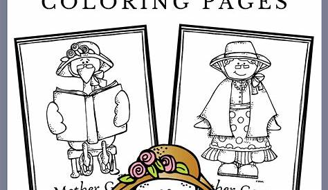 mother goose coloring pages