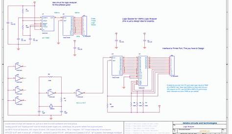 Printer Port Logic Analyzer – delabs Schematics – Electronic Circuits