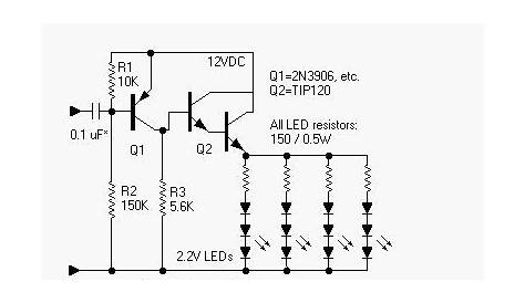 led driver circuit schematic
