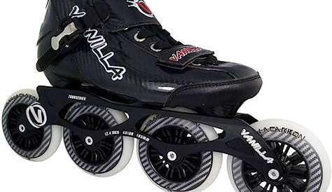 Amazon.com : Vanilla Carbon Black Inline Speed Skates : Sports & Outdoors