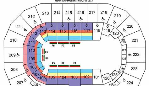 intrust arena seating chart