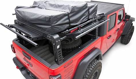 jeep gladiator bed trail rail system