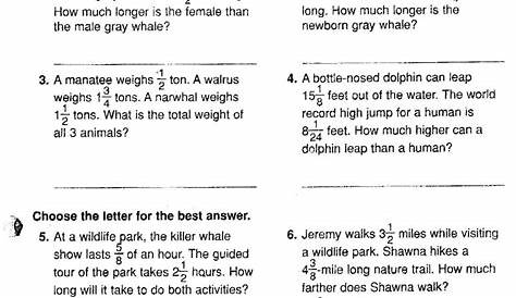 integer word problems worksheets with answers
