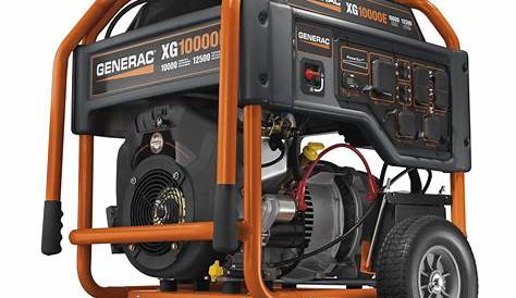 Shop Generac XG 10,000-Running Watts Portable Generator with Generac