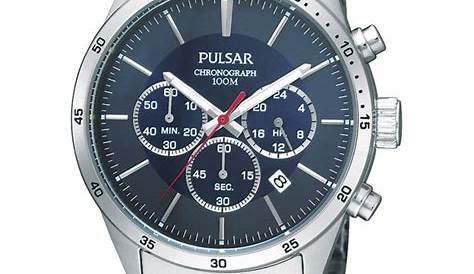 pulsar chronograph 100m manual