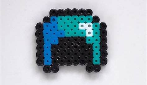 Perler Beads Minecraft Weapons