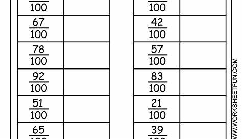 percent of a number worksheets