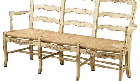 french country bench seating