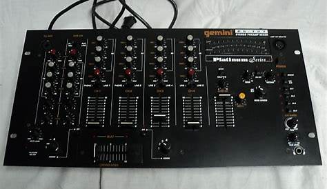 gemini stereo preamp mixer