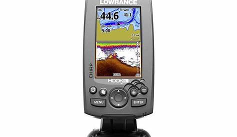 Lowrance Hook-4 Fish Finder / Chartplotter with DownScan Transducer