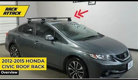 2019 Honda Civic Hatchback Kayak Rack - Cudjo Dog