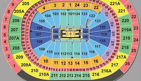 wells fargo center seating chart with rows