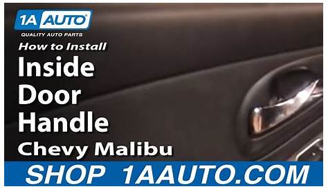 How To Install Replace Inside Door Handle Chevy Malibu 04-07 1AAuto.com