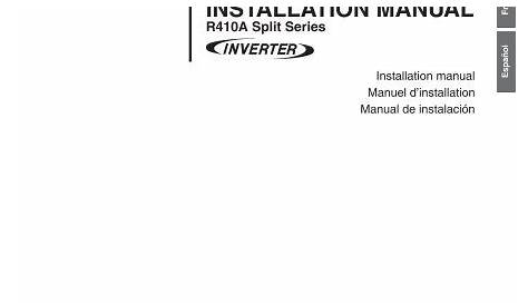 daikin fxtq installation manual