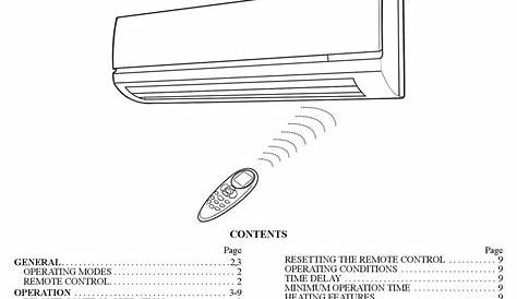 carrier ac owners manual