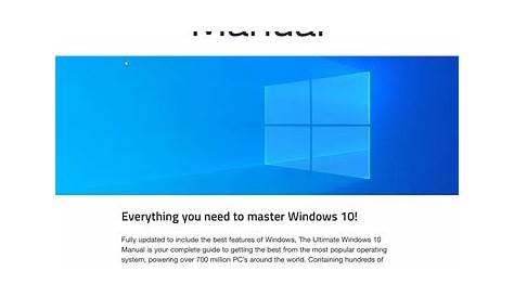 The Windows 10 Manual Magazine - Ultimate Windows 10 Manual Subscriptions | Pocketmags