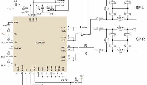 audio bluetooth circuit diagram