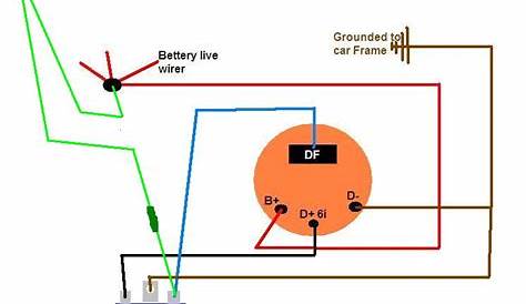 car voltage regulator wiring diagram