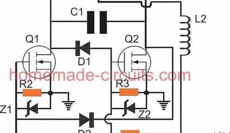 induction heater circuit full explanation