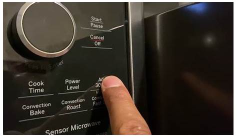 GE Microwave - How to Operate - YouTube