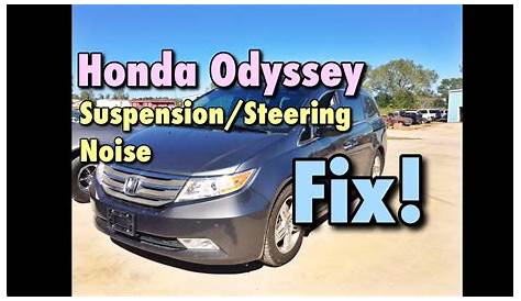 2011-2016 Honda Odyssey Front End Noise Fix - YouTube