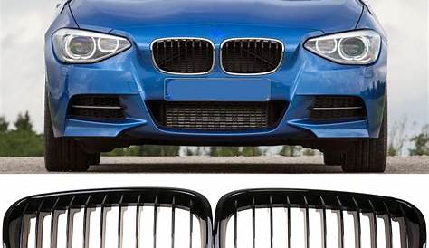 POSSBAY Car Grill for BMW 1 Series F21 114d/114i/116d/125i/M135i 3 door