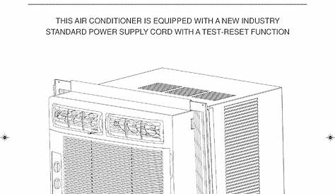 Frigidaire Room Air Conditioner Manual / Product Support Manuals