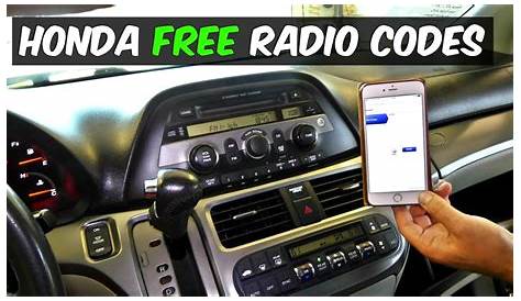 Code For 2010 Honda Civic Radio