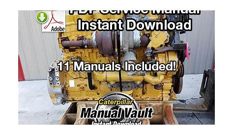 Caterpillar C4.4 Diesel Engine Service Manual (S/N 444-) - Caterpillar