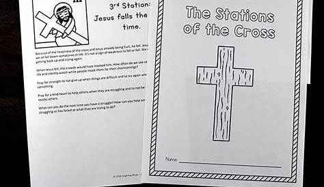 stations of the cross printable booklet