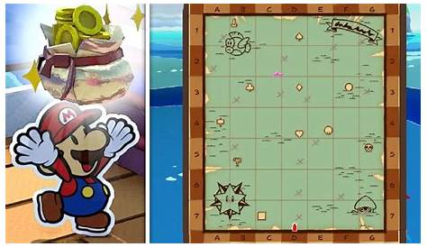 Paper Mario The Origami King: All Great Sea Islands and Hidden