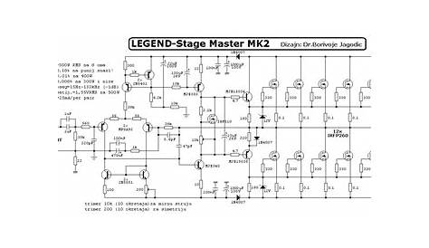 Mosfet - High Power Amplifier complete PCB - Electronic Circuit