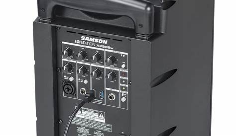 samson expedition xp208w portable pa system