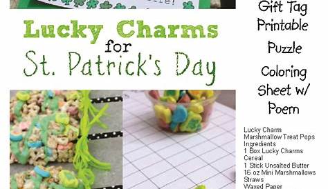 lucky charms activities for preschool