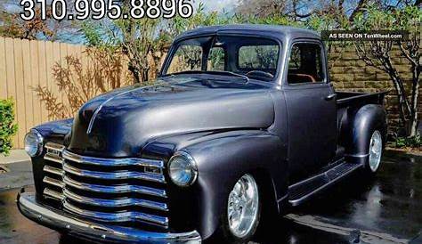 1951 Chevrolet 3100 Truck 5 Window - Restomod Tci Frame Blown W / 425hp
