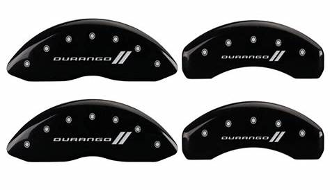 Dodge Durango MGP Caliper Covers Black - RPIDesigns.com