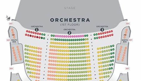 orchestra hall seating chart