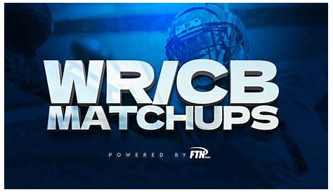 NFL WR vs CB Matchups - NFL Stats | FTN Network