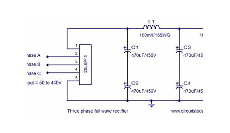 basic rectifier circuit diagram