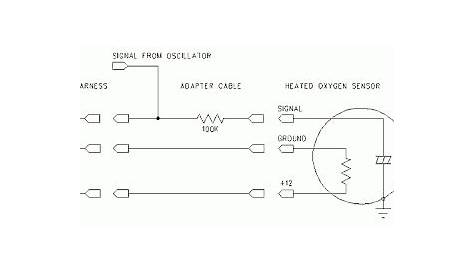 oxygen sensor circuit diagram