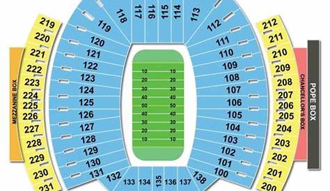 Kenan Memorial Stadium Seating Chart | Seating Charts & Tickets