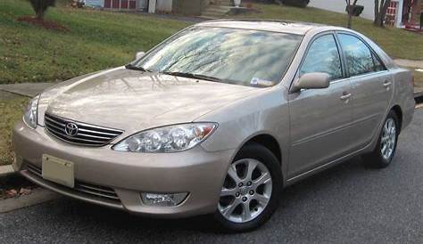toyota camry 2005 colors