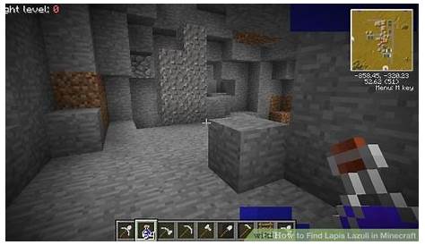 How to Find Lapis Lazuli in Minecraft: 5 Steps (with Pictures)